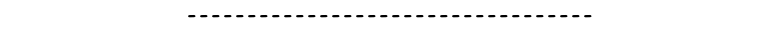 ----------------------------------